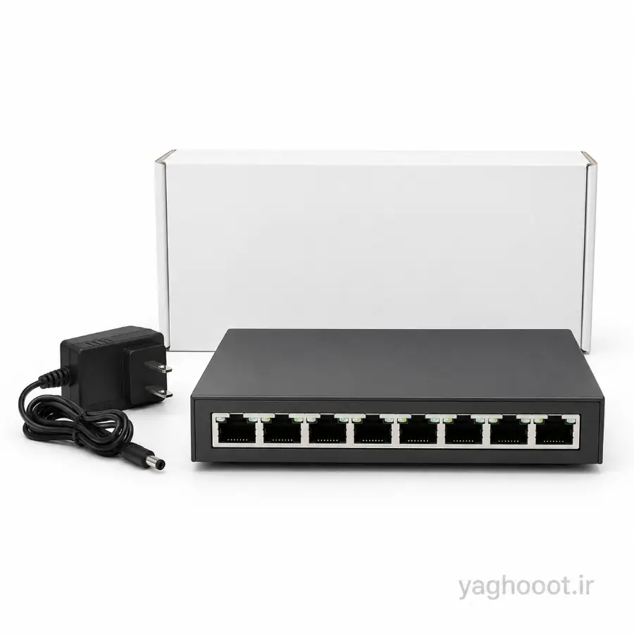 سوئیچ شبکه ۸ پورت گیگابیتی 6